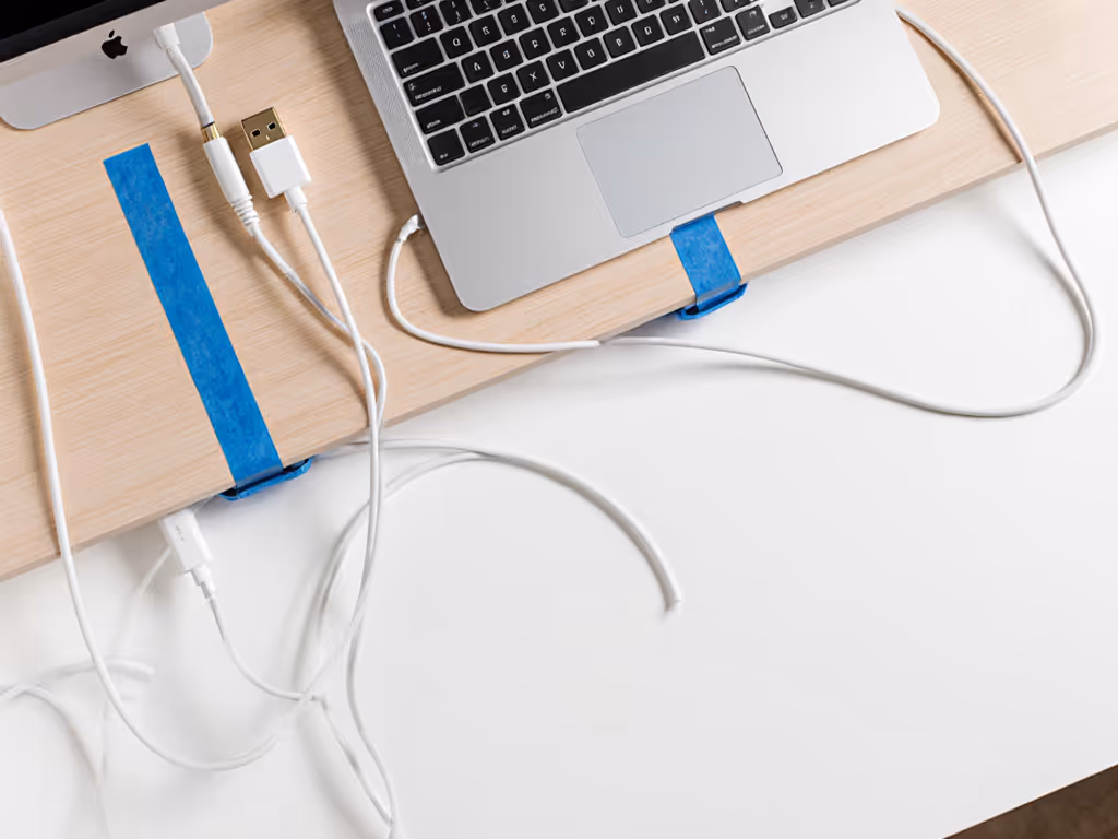 tidy_cable_routing_on_desk_with_painters_tape
