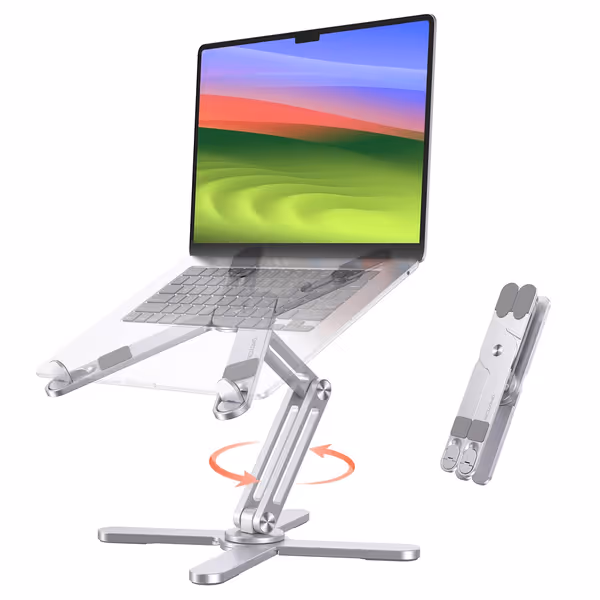 OMOTON 360° Rotating Laptop Stand Riser